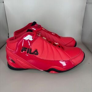 Fila DLS Red Basketball Shoes Youth Size 4.5 Kids Sneakers